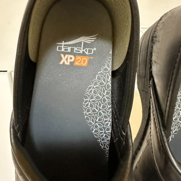 Dansko XP 2.0 size EU 37 US 6.5 - 7 Black Leather Clog 3950470202 - Picture 3 of 10